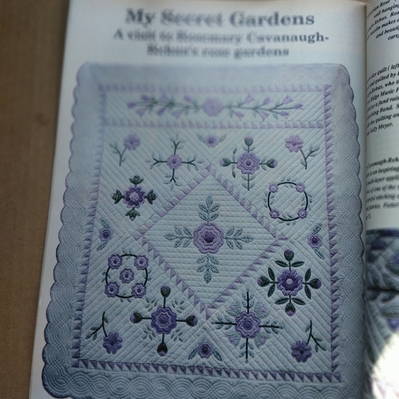 Vintage Quilt Craft Magazine April 1992 Quilting Quilt Patterns - Picture 3 of 10